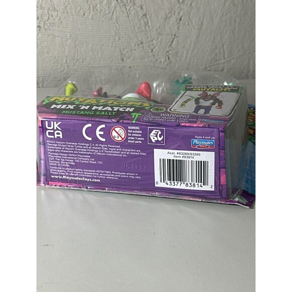 Teenage Mutant Ninja Turtles Mutations Mix N Match Mustang Sally Action Figure - Picture 3 of 3